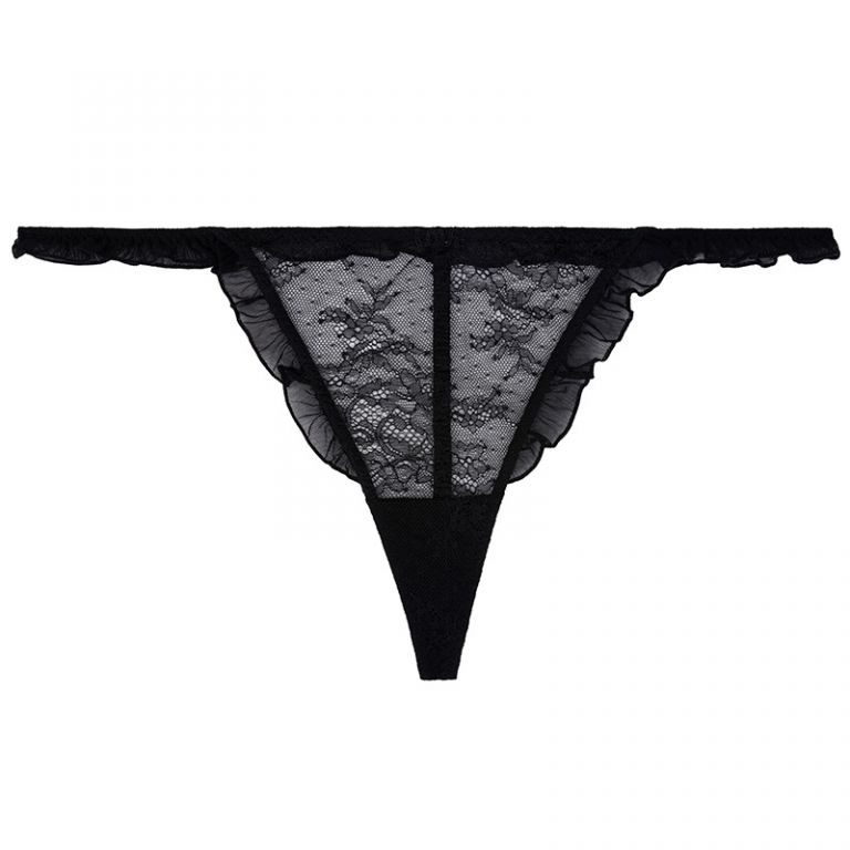 Perizoma string black Francesca