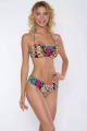 Bikini a fascia con torchon