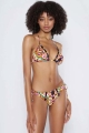 Bikini triangolo torchon di perline