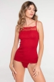 Top lana seta bandina tulle ricamato