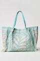 Borsa in canvas stampa foulard tiffany