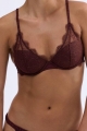 Gwyneth reggiseno dark brown