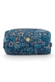Cosmetic bag Coco flower blue