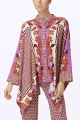 Camicia poncho floreale