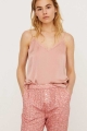 Pantalone in cotone stampato